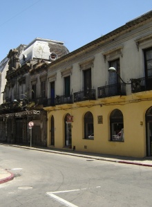 streets of Montevideo Uruguay